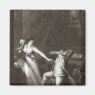 Imán Ilustracion 'de los dolores de Werther