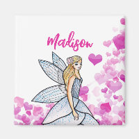 Ilustracion de moda de la princesa de hadas de los