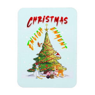 Imán Ilustración de navidades