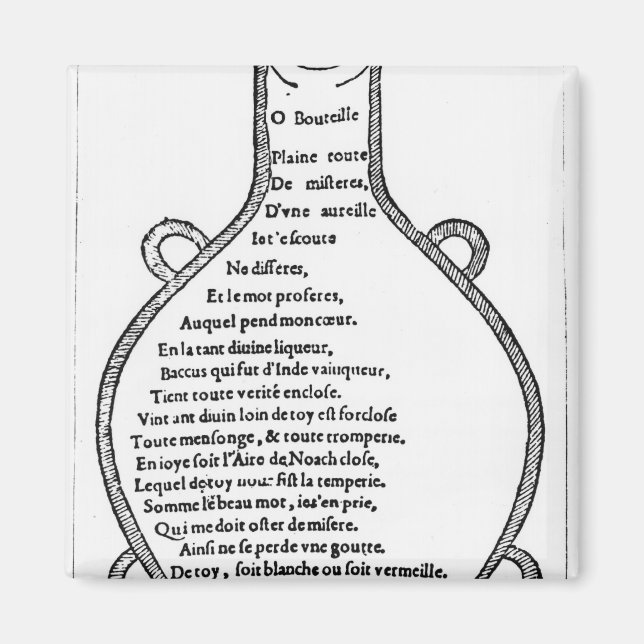 Imán Ilustracion de 'Pantagruel' (Frente)