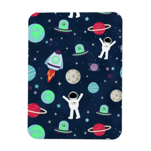 Imán Ilustración de patrón espacial