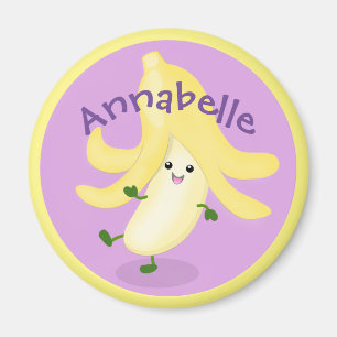 Imán Ilustracion de personalizado bananero de baile ale
