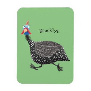 Imán Ilustracion de personalizado de aves divertidos de