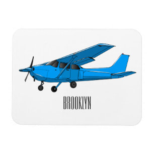 Imán Ilustracion de personalizado de aviones