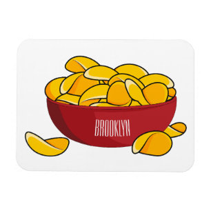 Imán Ilustracion de personalizado de chips de papa