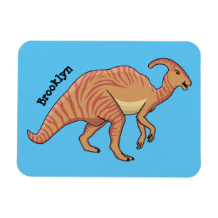 Imán Ilustracion de personalizado de dinosaurios de par