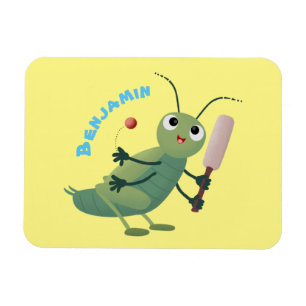 Imán ilustracion de personalizado de insectos de cricke