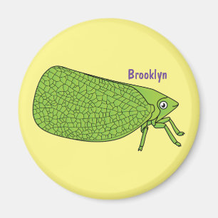 Imán Ilustracion de personalizado de insectos de hoja v