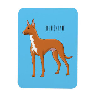 Imán Ilustracion de personalizado de perro perrito