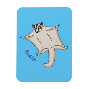 Imán Ilustracion de personalizado de planeador de azúca