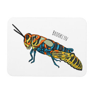 Imán Ilustracion de personalizado de saltamontes de bar
