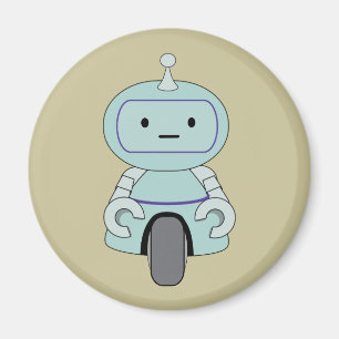 Imán Ilustracion de Robot Cute