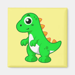 Imán Ilustracion De Tirano Rex.