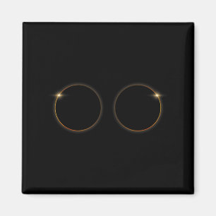Imán Ilustración de totalidad de eclipse solar total de