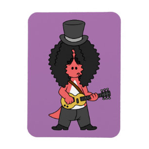 Imán Ilustracion De Un Allosauro Vestido Como Estrella