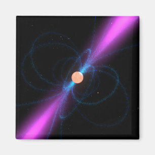 Imán Ilustracion de un pulsar