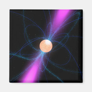 Imán Ilustracion de un pulsar 2