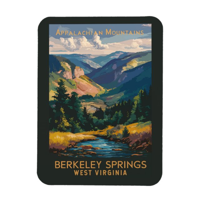 Imán Ilustración de Viajes de Arte Antiguo de Berkeley  (Vertical)