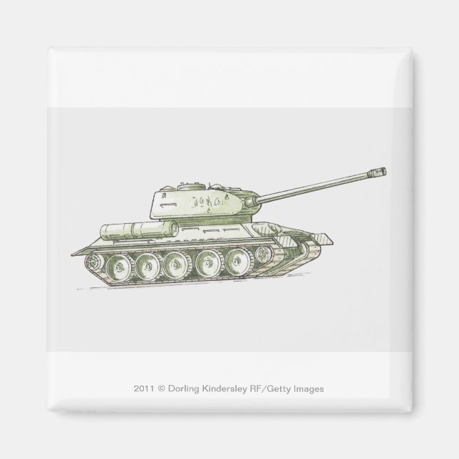 Imán Ilustracion del depósito (Frente)