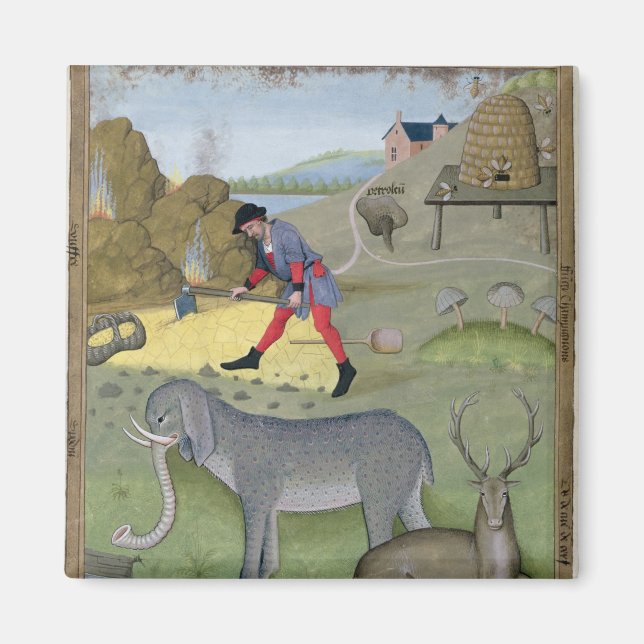 Imán Ilustracion del libro de lo simple (Frente)