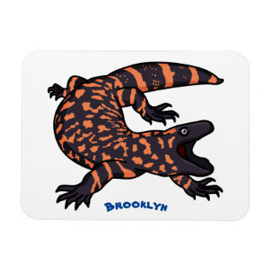 Imán Ilustracion del personalizado monstruo de la gila