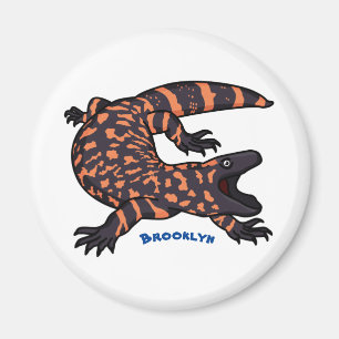 Imán Ilustracion del personalizado monstruo de la gila