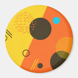 Imán ilustracion Guay, moderno, moderno y urbano Memphi