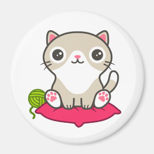 Imán Ilustracion Kitty