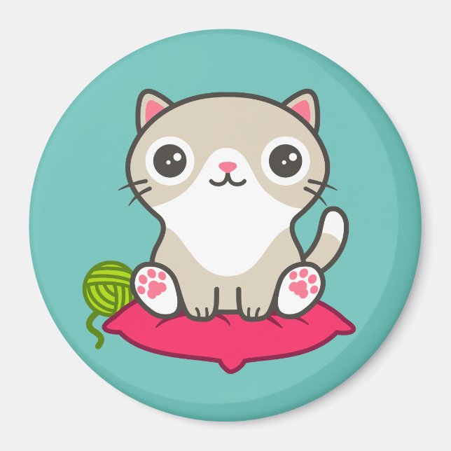 Imán Ilustracion Kitty (Frente)