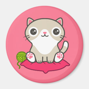 Imán Ilustracion Kitty