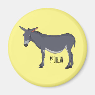 Imán Ilustracion personalizado de burro