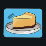 Imán Ilustracion personalizado de Cheesecake<br><div class="desc">Ilustracion personalizado de Cheesecake</div>
