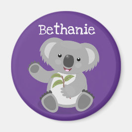 Imán Ilustracion personalizado de gomitas de koala