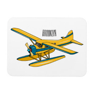 Imán Ilustracion personalizado de hidroavión