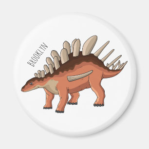 Imán Ilustracion personalizado de Kentrosaurus