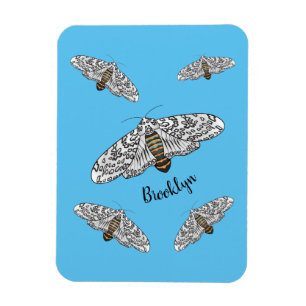 Imán Ilustracion personalizado de mariposa leopardo gig