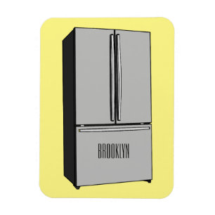 Imán Ilustracion personalizado frigorífico de puerta fr