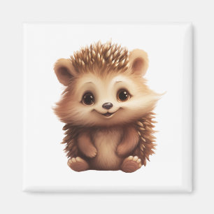 Imán ilustracion personalizado hedgehog