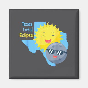 Imán Ilustración Total del Eclipse Solar de la Bandera 