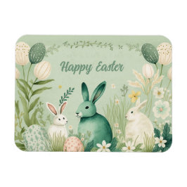 Imán Ilustracion Watercolor Easter
