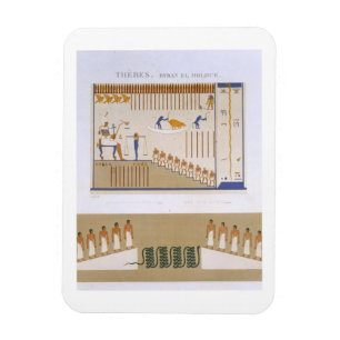 Imán Ilustraciones de frescos de Byban el Molouk, The