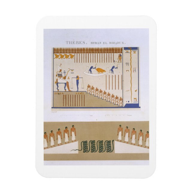 Imán Ilustraciones de frescos de Byban el Molouk, The (Vertical)