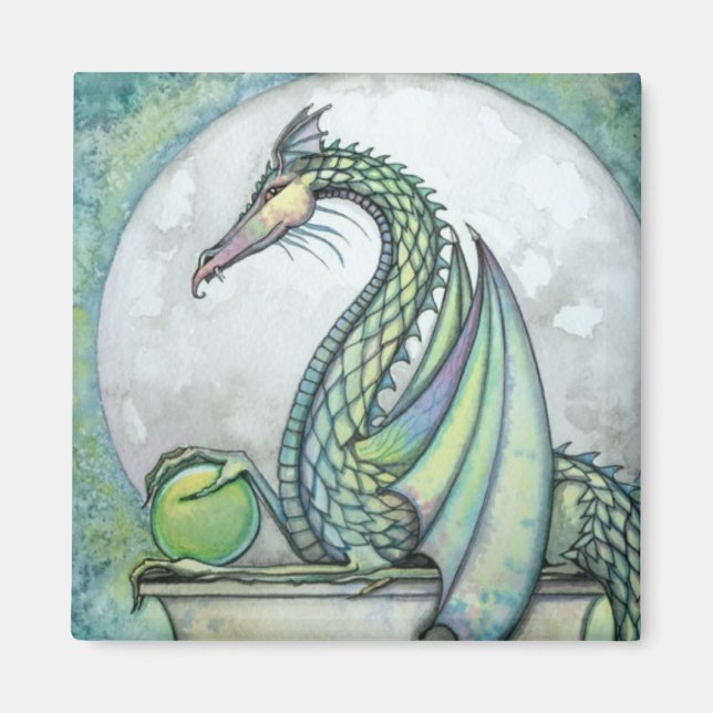 Imán "ilustraciones de molly harrison" (Frente)