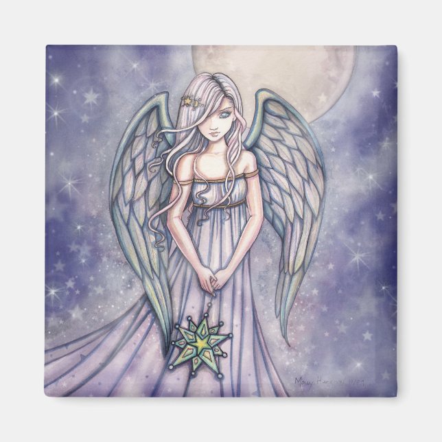 Imán "ilustraciones molly harrison" (Frente)