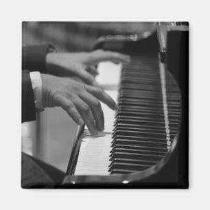 Imán Ilustrante arte de piano