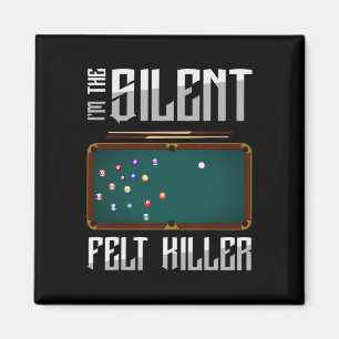 Imán Im El Asesino Silencioso Billiards Snooker Pool P