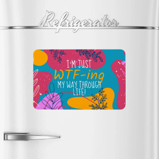 Imán I'm Just... Flexible Photo Magnet