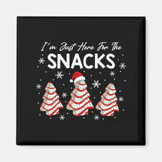 Imán I'm Just Here For The Snacks Christmas Cakes Debbi
