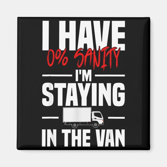 Imán I'm Staying In Tha Van Funny Phasmophobia Women's  (Frente)