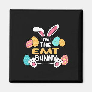 Imán Im The Emt Bunny Paramedic Easter